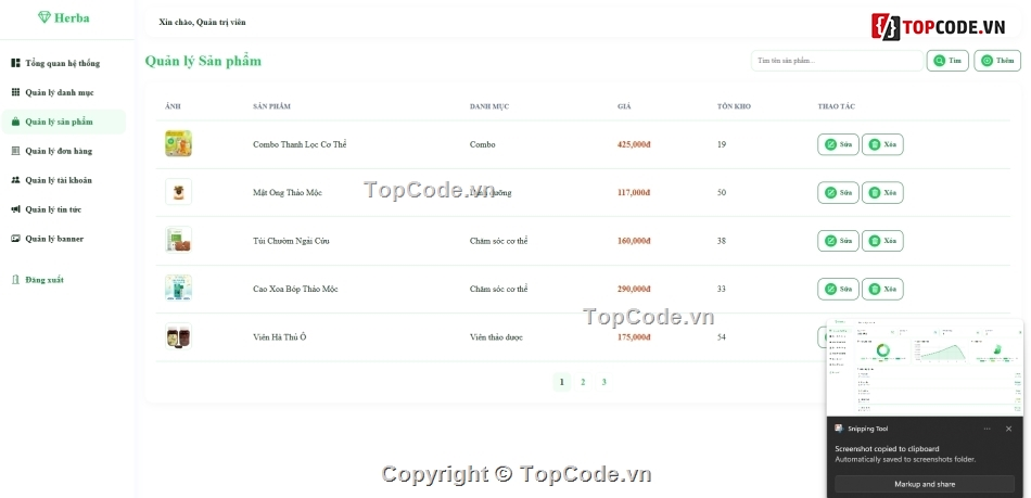 thảo dược,Website bán hàng,bán